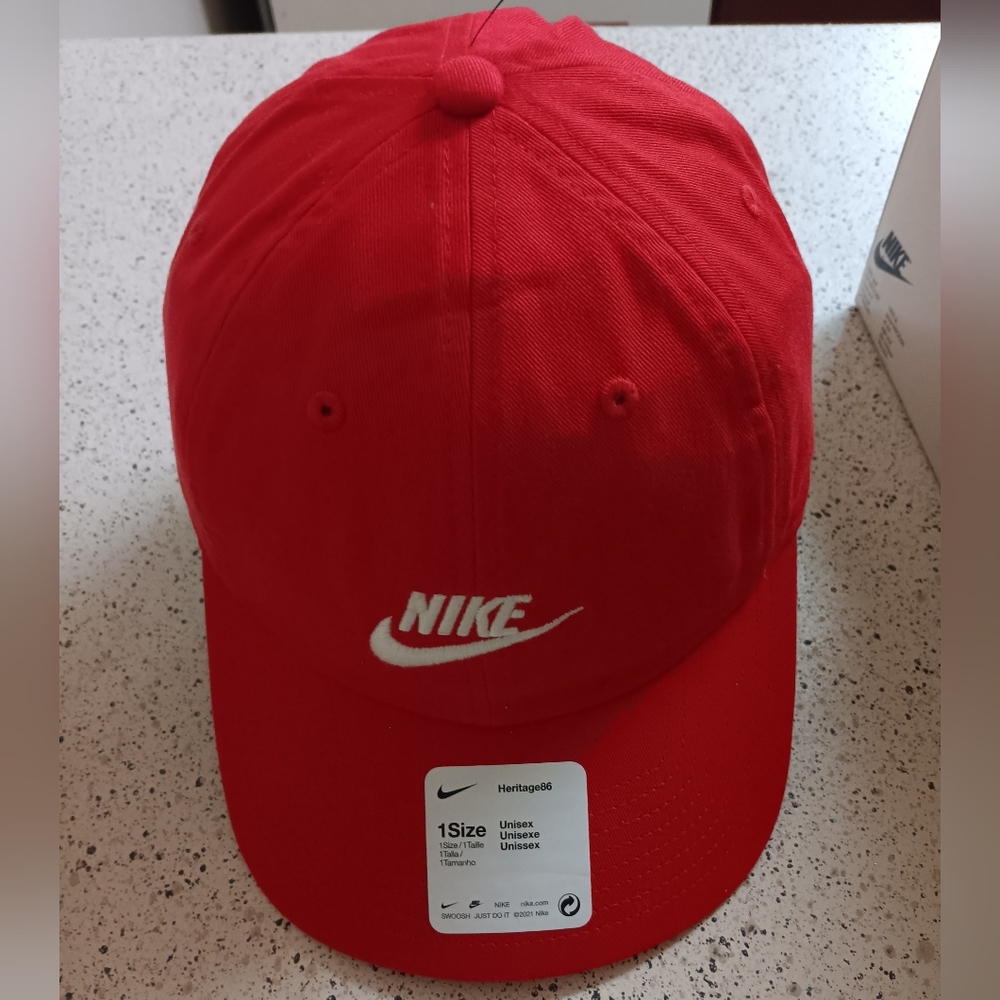 Nike Red Baseball Cap